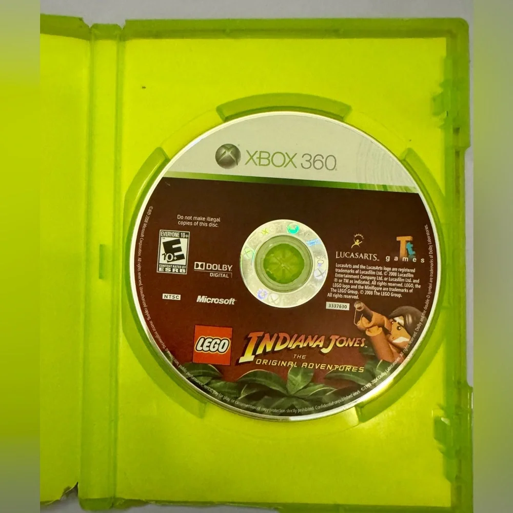 LEGO Indiana Jones: The Original Adventures Microsoft Xbox 360, 2008